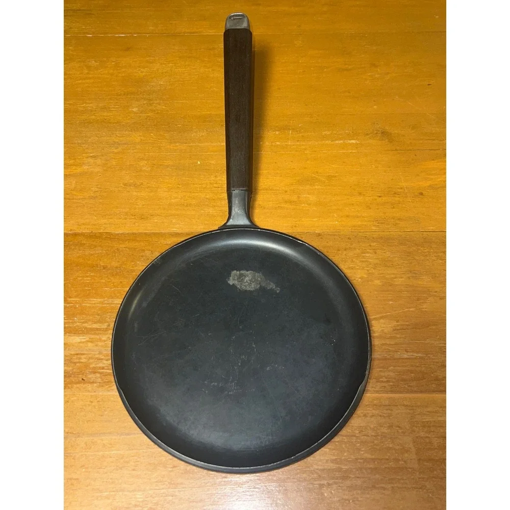 Vintage‎ Popeil Crepe Magician Pan Non-Stick Crepe Maker Made in USA Black 7.5